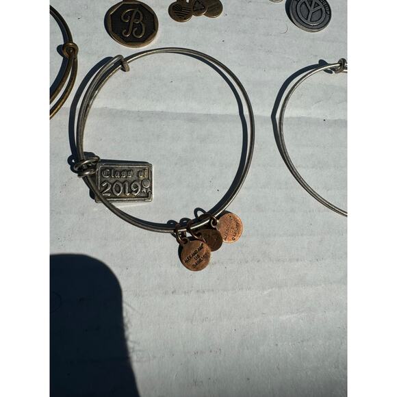 Lot of 7 Alex and Ani Bracelets Bangles Lot - Picture 3 of 8